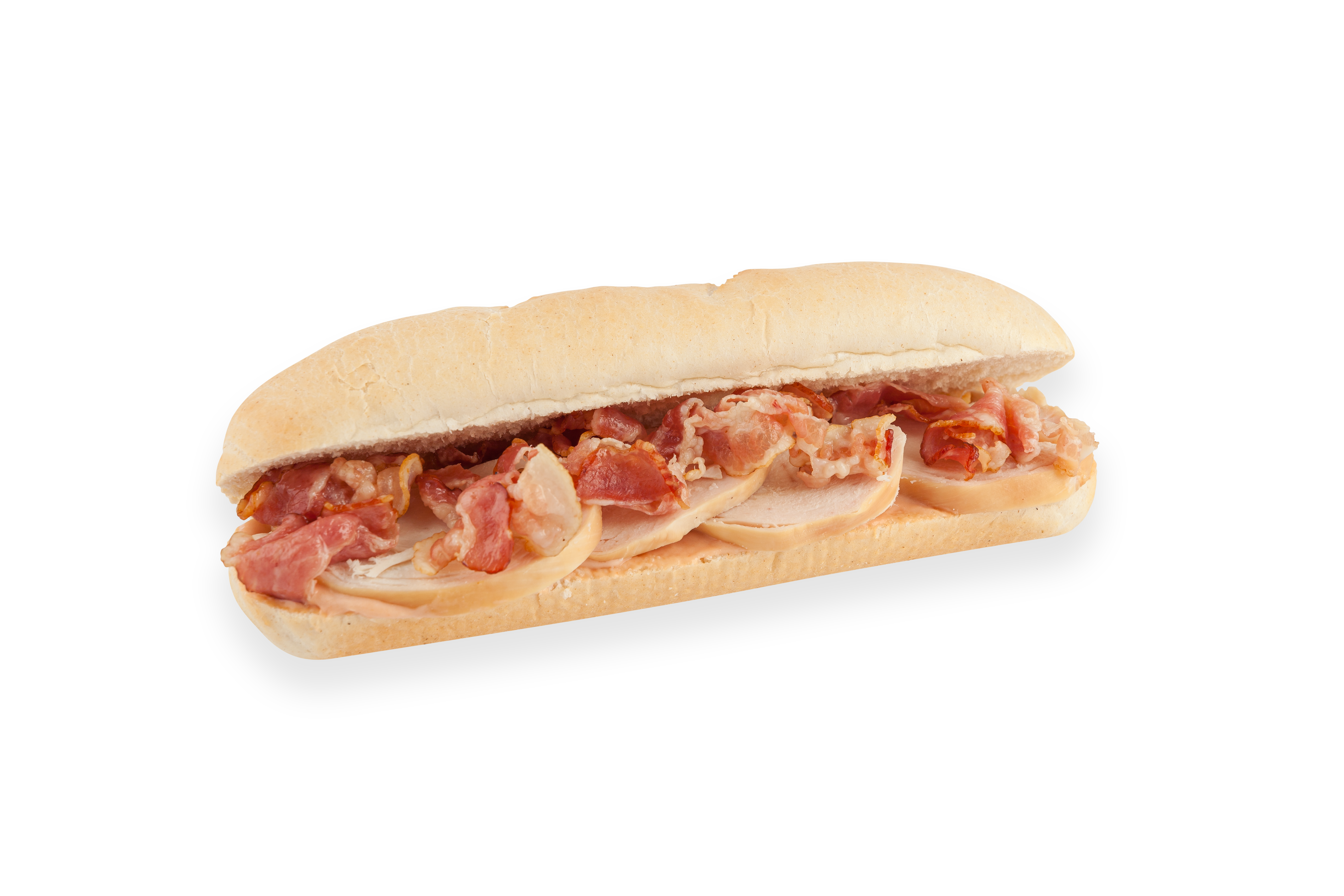 Bageta kuře, slanina 155g                           